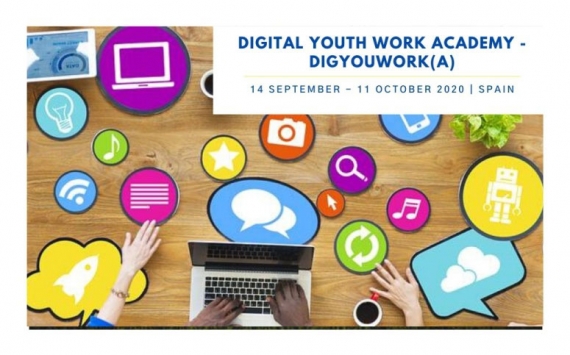 Digital Youth Work Academy:  DigYouWork(A)  from 14 September to 11 October 2020 | Spain