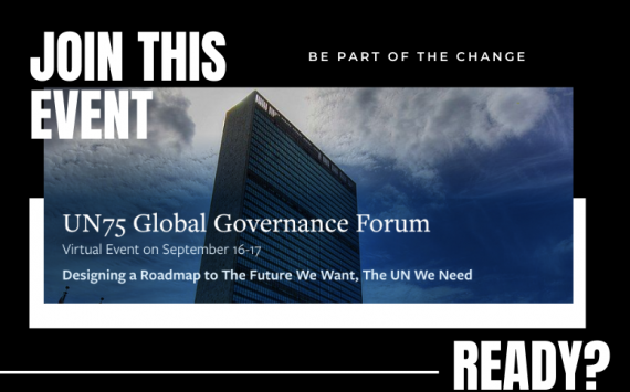 GLOBAL GOVERNANCE FORUM: VIRTUAL EVENT 16-17 SEPTEMBER 2020