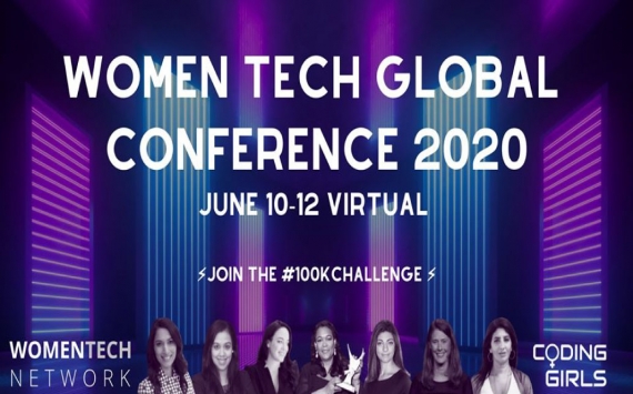 WOMEN TECH GLOBAL CONFERENCE 2020:  JUNE 10 till 12 VIRTUAL 10:00 AM CET